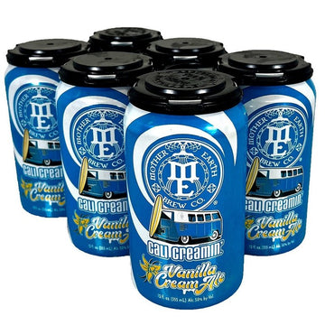 Mother Earth Brew Co. Cali Creamin' Vanilla Cream Ale Beer 6-Pack - ForWhiskeyLovers.com
