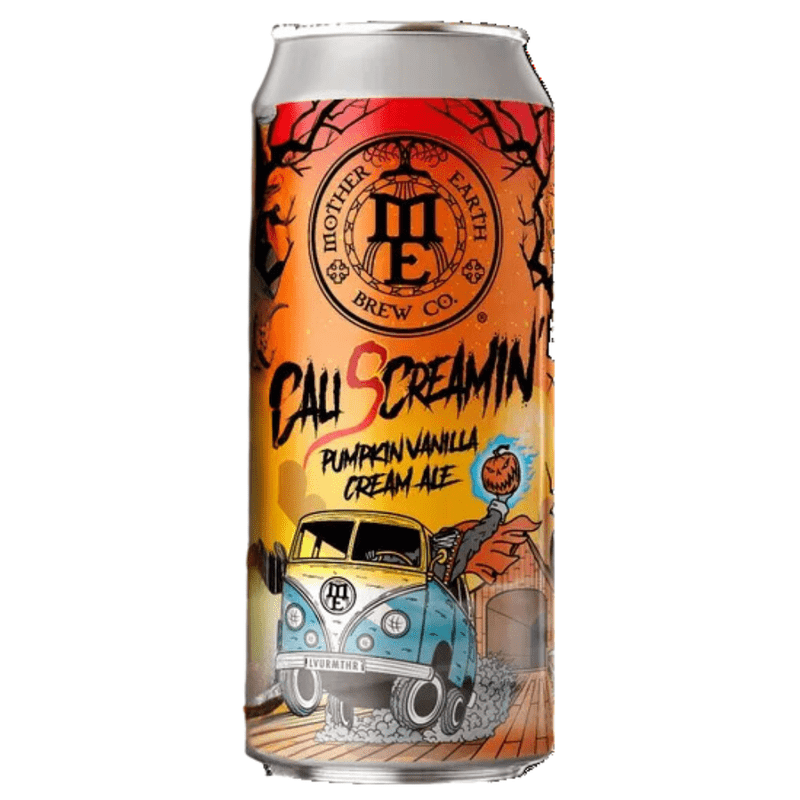 Mother Earth Brew Co. Cali Screamin' Pumpkin Vanilla Ale Beer 4-pack - ForWhiskeyLovers.com