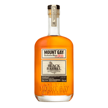 Mount Gay Black Barrel Double Cask Blend Barbados Rum - ForWhiskeyLovers.com