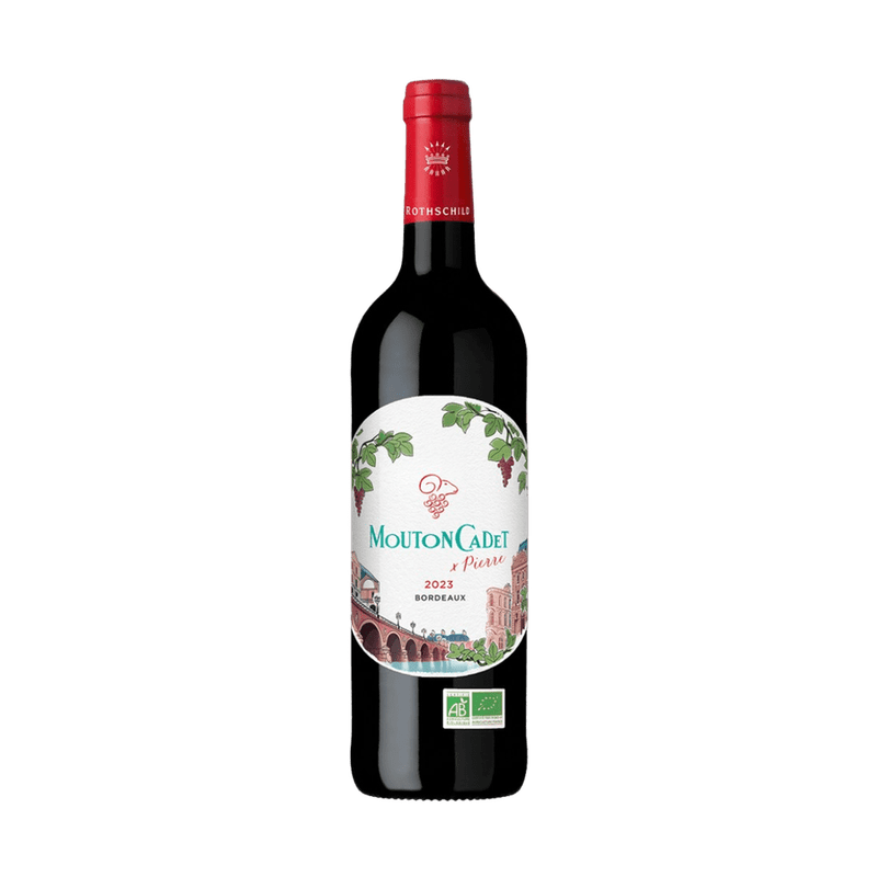 Mouton Cadet Bordeaux Rouge Pierre 2023 - ForWhiskeyLovers.com