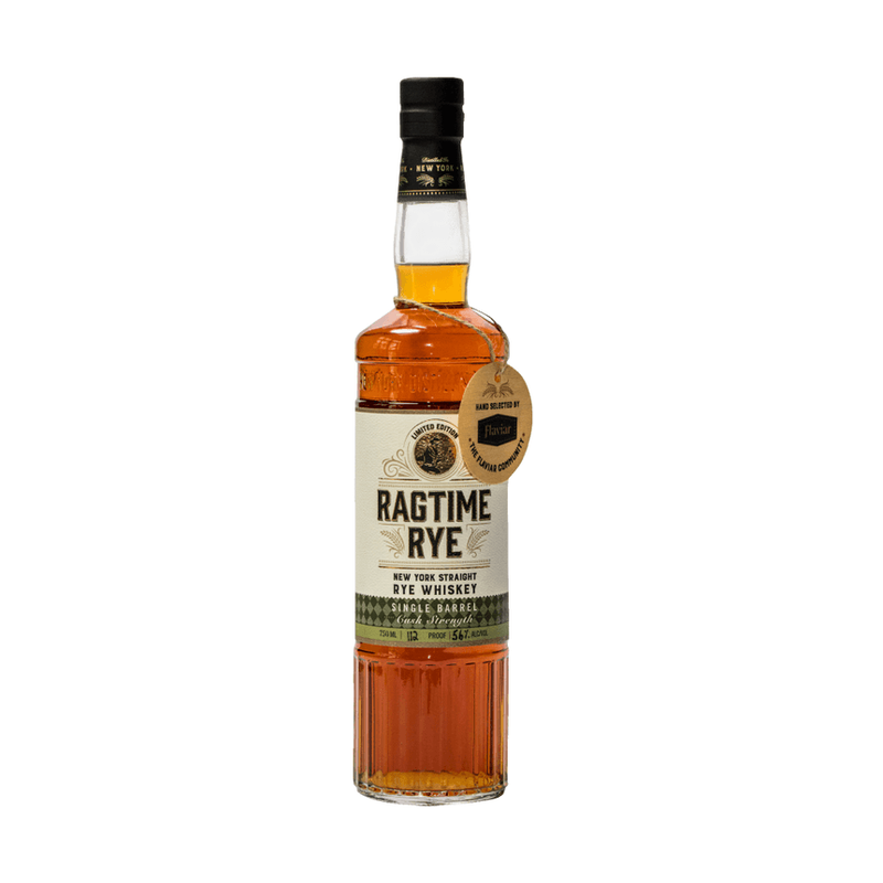 NYDC Ragtime Rye Flaviar Single Barrel Straight Rye Whiskey - ForWhiskeyLovers.com