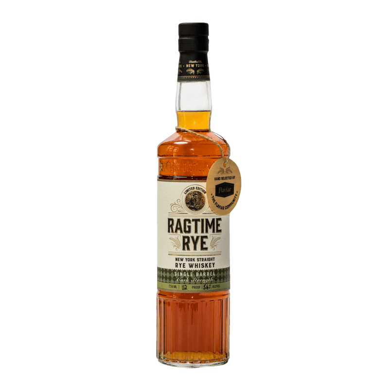 NYDC Ragtime Rye Flaviar Single Barrel Straight Rye Whiskey - ForWhiskeyLovers.com