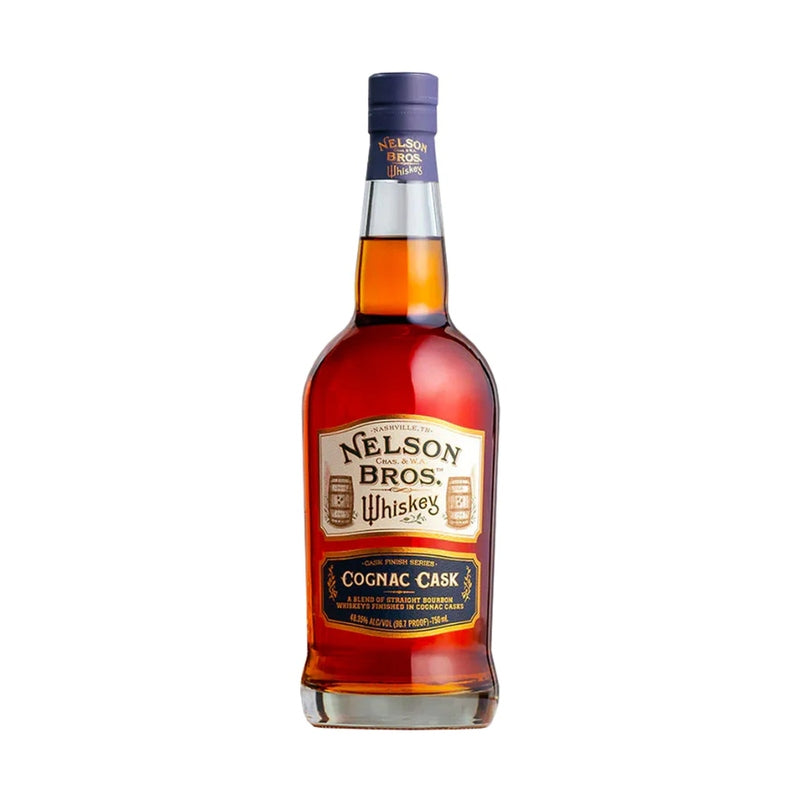 Nelson Bros. Cognac Cask Finish Bourbon Whiskey - ForWhiskeyLovers.com