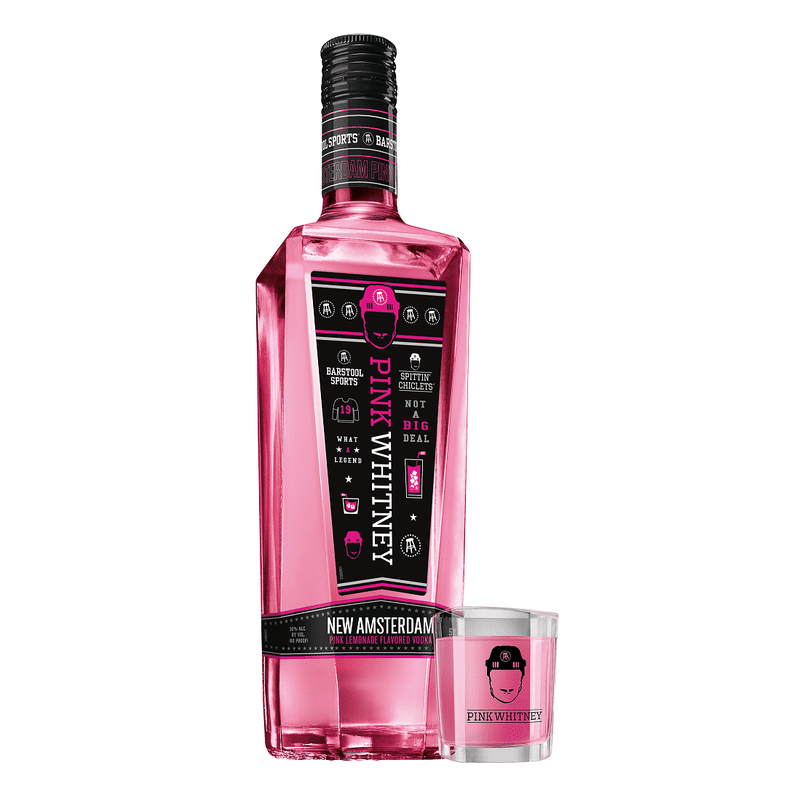 New Amsterdam Pink Whitney Lemonade Flavored Vodka - ForWhiskeyLovers.com