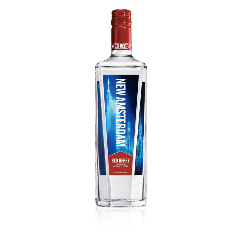 New Amsterdam Red Berry Vodka - ForWhiskeyLovers.com