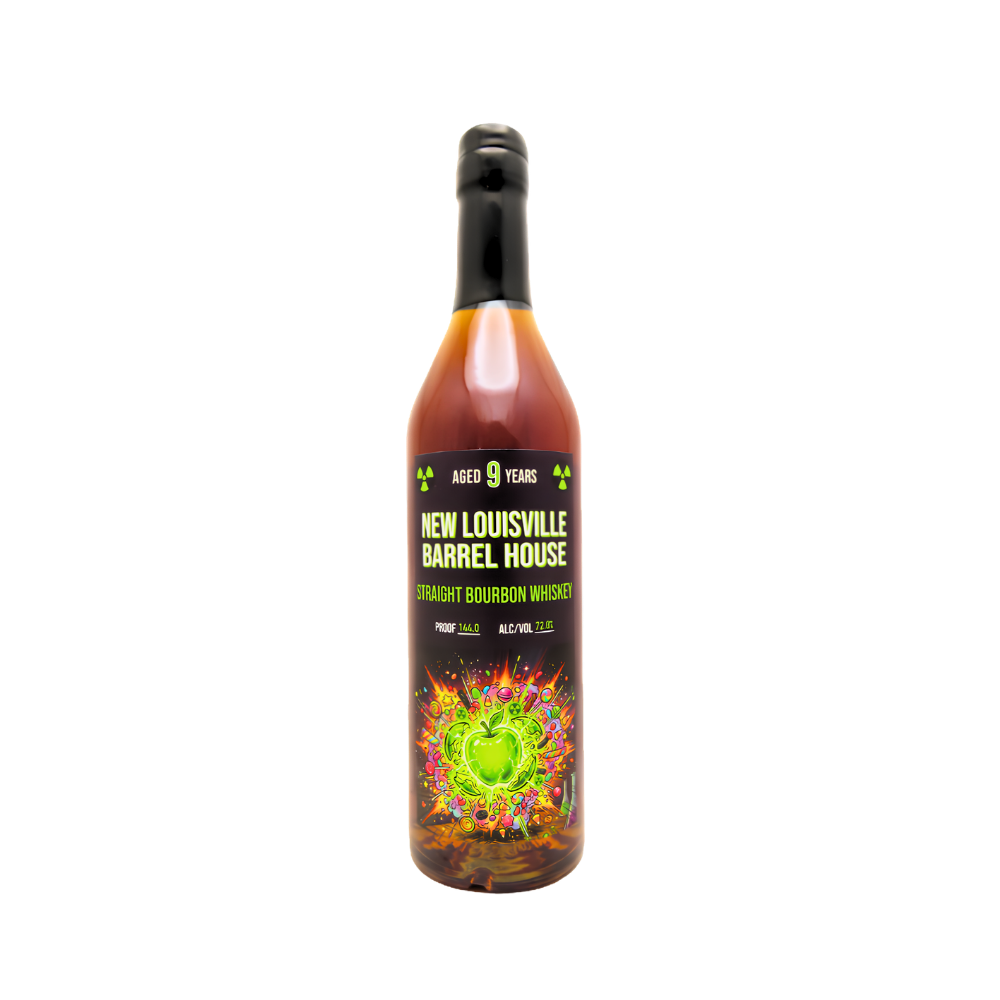 New Louisville Barrel House Green Goblin 9 Year Hazmat Bourbon - ForWhiskeyLovers.com