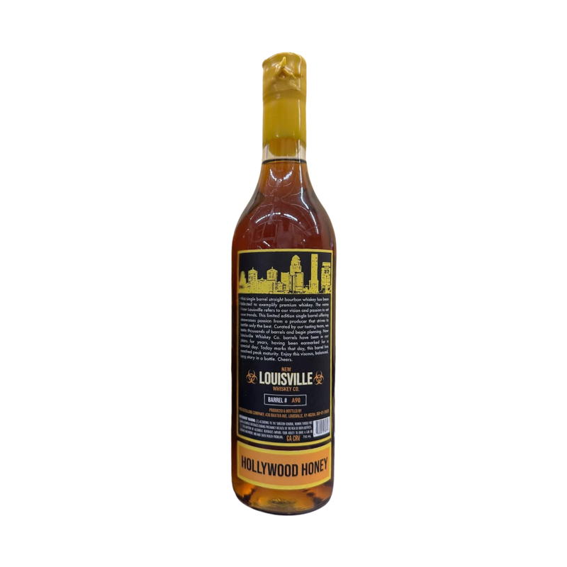 New Louisville Hollywood Honey Hazmat 10 Year Single Barrel Straight Bourbon - ForWhiskeyLovers.com