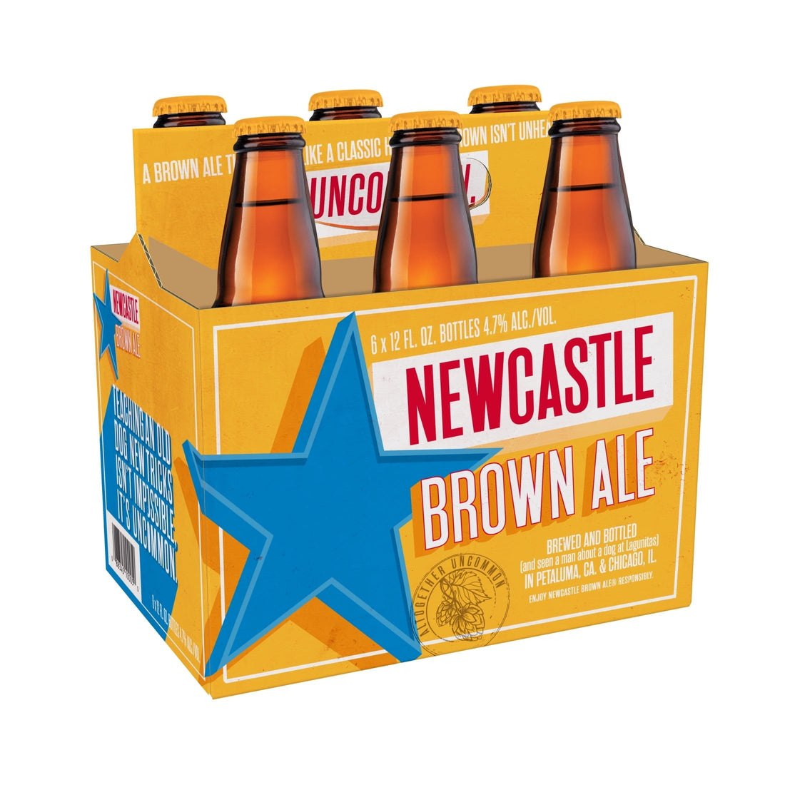 Newcastle Brown Ale Beer 6-Pack - ForWhiskeyLovers.com