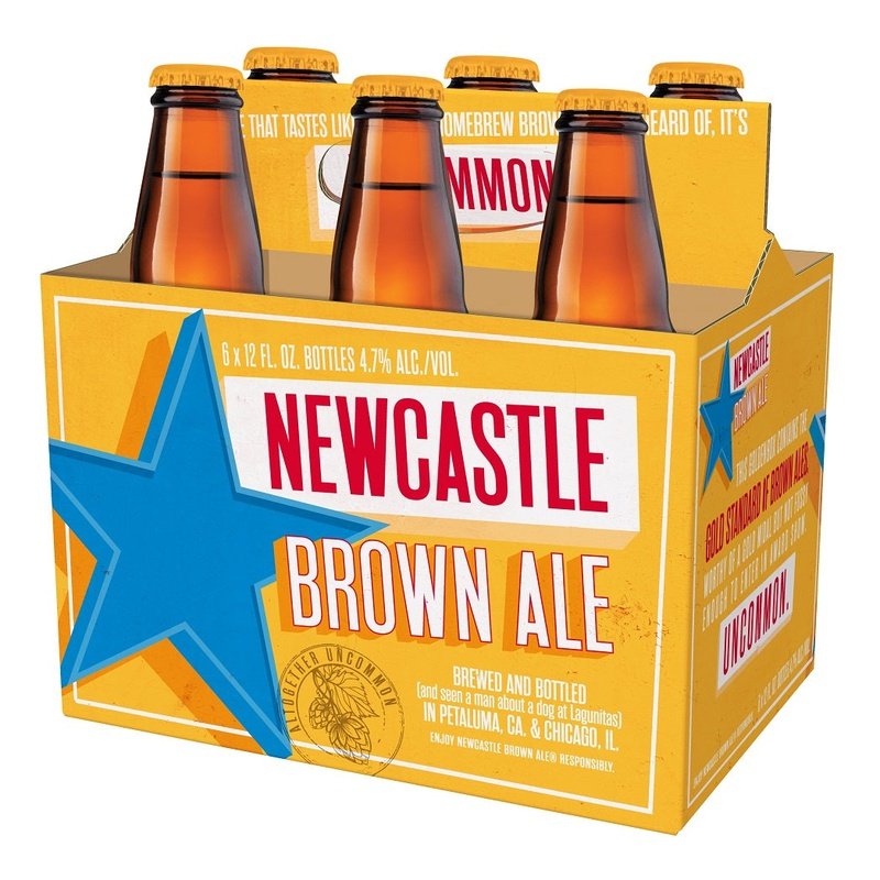 Newcastle Brown Ale Beer 6-Pack - ForWhiskeyLovers.com