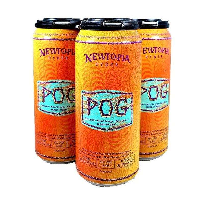 Newtopia POG Hard Cyder 4-Pack - ForWhiskeyLovers.com