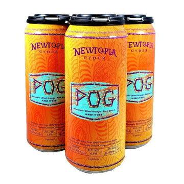 Newtopia POG Hard Cyder 4-Pack - ForWhiskeyLovers.com