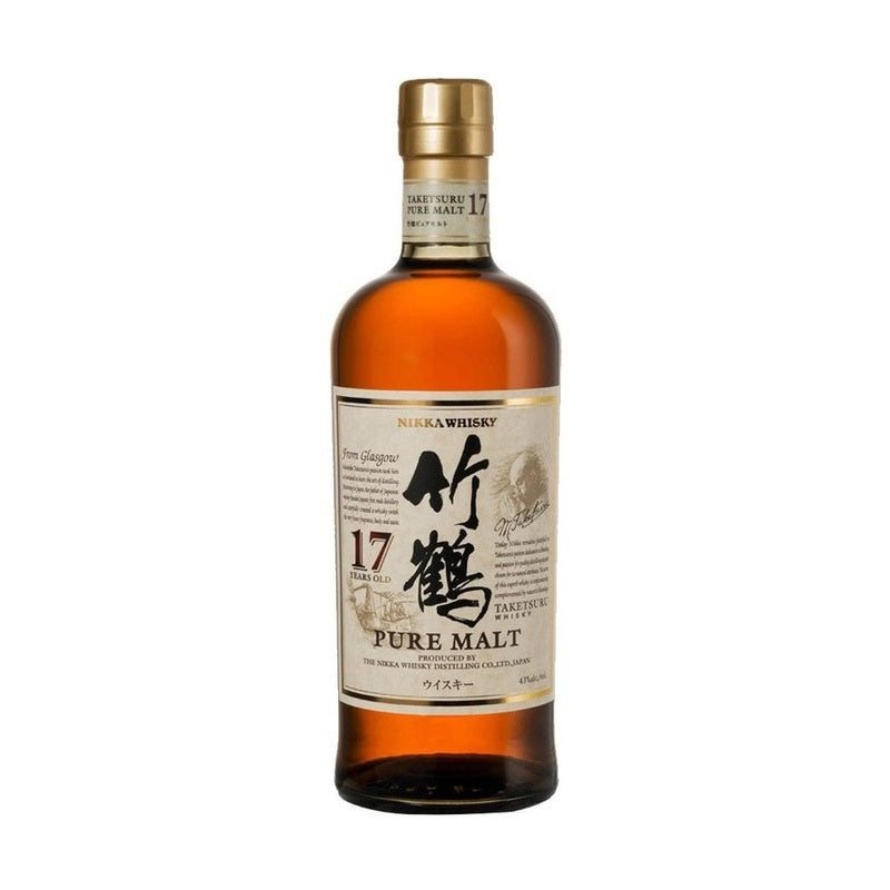 Nikka Taketsuru 17 Year Old Pure Malt Japanese Whisky - ForWhiskeyLovers.com