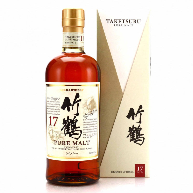 Nikka Whisky Taketsuru Pure Malt 17 year old 700ml - ForWhiskeyLovers.com