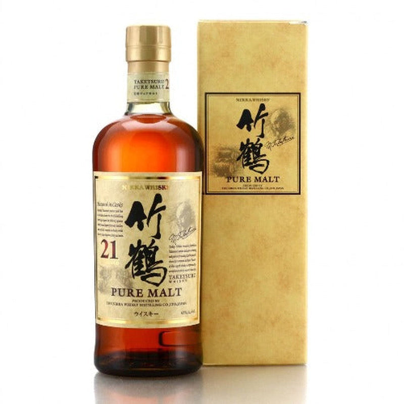 Nikka Whisky Taketsuru Pure Malt 21 year old 700ml - ForWhiskeyLovers.com