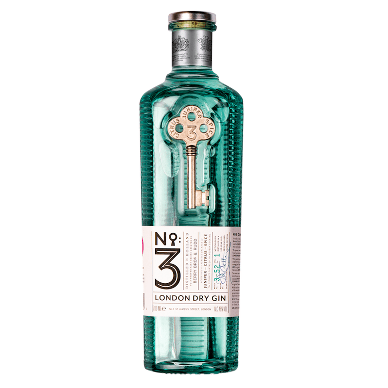 No. 3 London Dry Gin - ForWhiskeyLovers.com