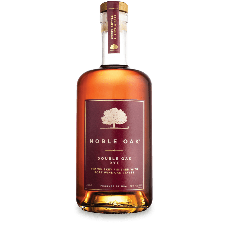 Noble Oak Double Oak Rye Whiskey - ForWhiskeyLovers.com