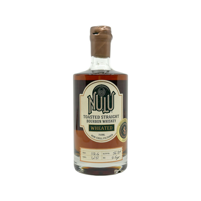 Nulu Toasted Single Barrel 'LoveScotch' Selection 5.5 year old Wheated Bourbon Whiskey - ForWhiskeyLovers.com