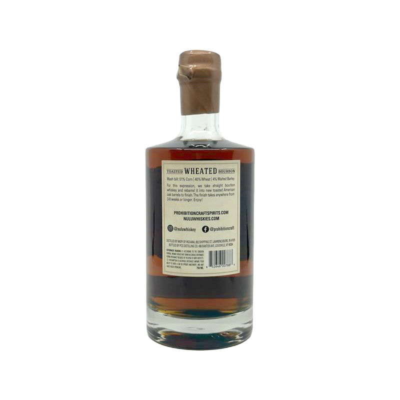 Nulu Toasted Single Barrel 'LoveScotch' Selection 5.5 year old Wheated Bourbon Whiskey - ForWhiskeyLovers.com
