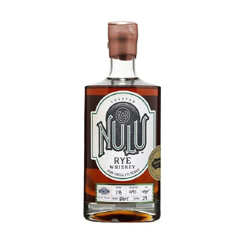 Nulu Toasted Single Barrel Rye Whiskey - ForWhiskeyLovers.com