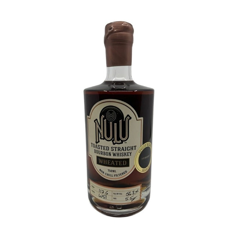Nulu Toasted Single Barrel 'Shop Bourbon' Selection 5.5 year old Wheated Bourbon Whiskey - ForWhiskeyLovers.com