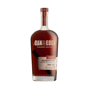 Oak & Eden Cabernet Steeped Oak Bourbon & Vine Whiskey - ForWhiskeyLovers.com