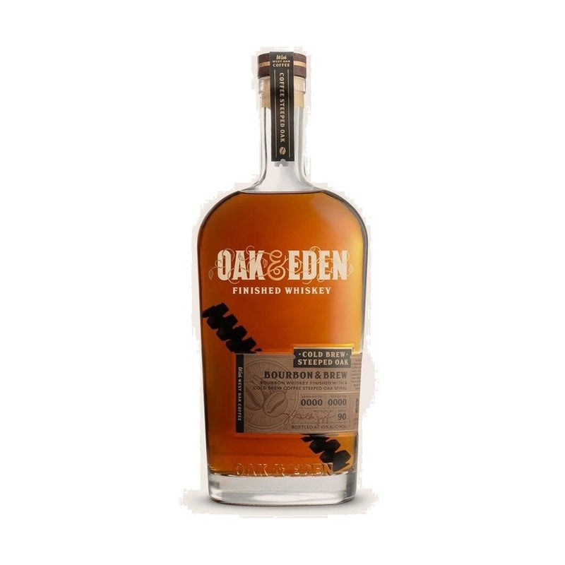Oak & Eden Cold Brew Steeped Oak Bourbon & Brew Whiskey - ForWhiskeyLovers.com