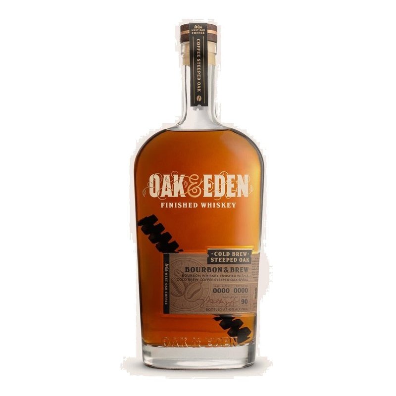 Oak & Eden Cold Brew Steeped Oak Bourbon & Brew Whiskey - ForWhiskeyLovers.com