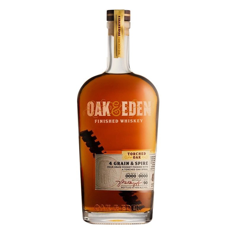 Oak & Eden Torched Oak 4 Grain & Spire Whiskey - ForWhiskeyLovers.com