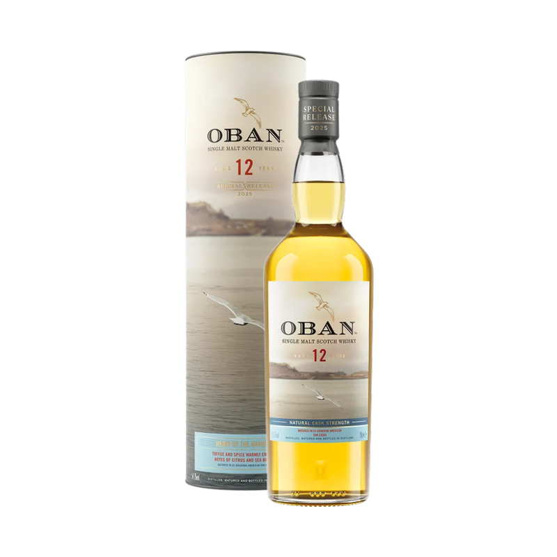 Oban 12 Year 2025 Cask Strength Special Release - ForWhiskeyLovers.com
