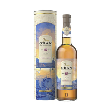 Oban 15 Year Cask Strength Port Cask Finish Single Malt Scotch Whisky - ForWhiskeyLovers.com
