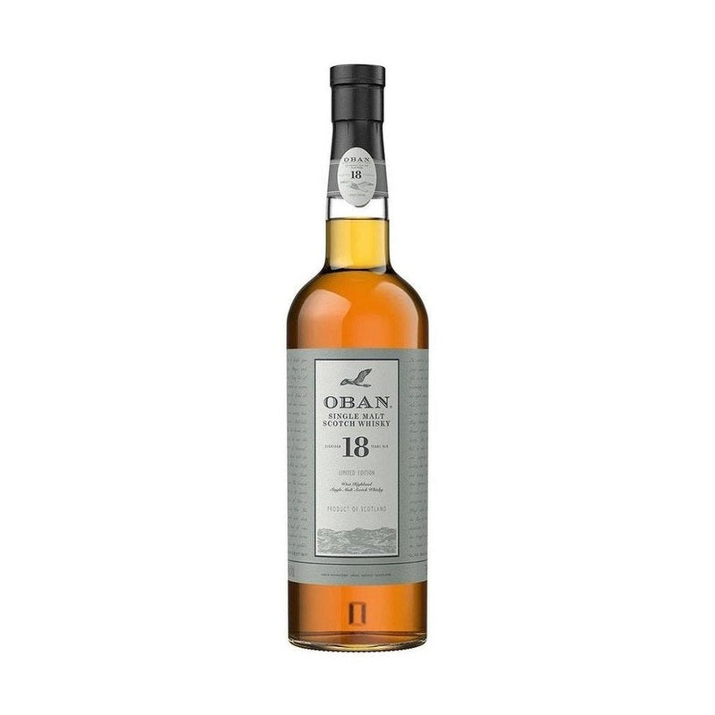 Oban 18 Year Old Single Malt Scotch Whisky Limited Edition - ForWhiskeyLovers.com