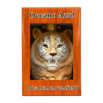 Oceano Azul White Tiger Añejo Tequila 1L - ForWhiskeyLovers.com
