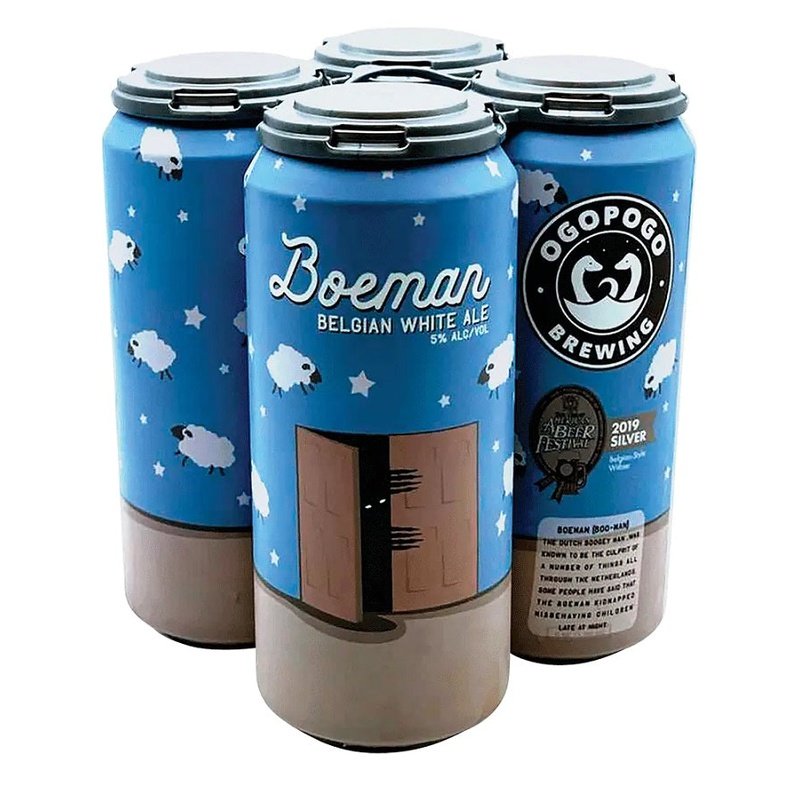 Ogopogo Brewing Co. 'Boeman' Belgian White Ale Beer 4-Pack - ForWhiskeyLovers.com