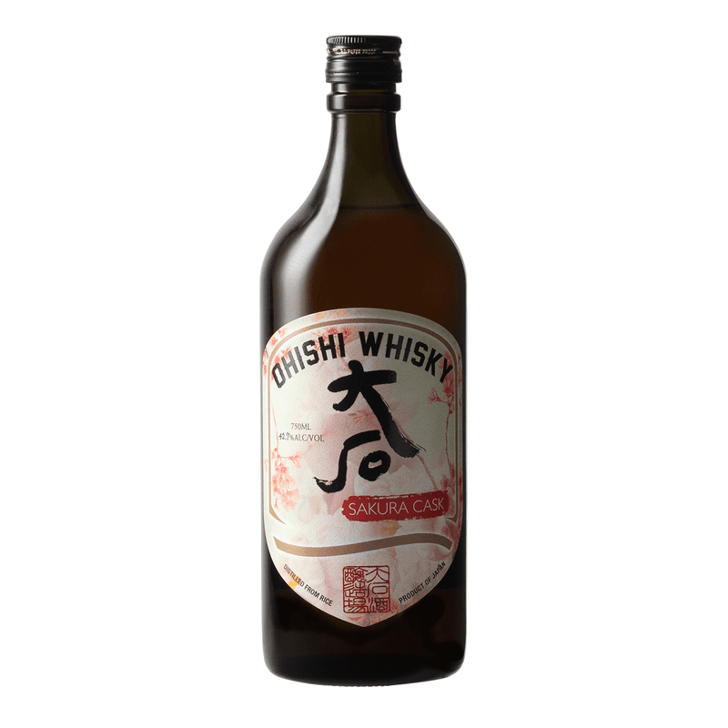 Ohishi Sakura Cask Japanese Whisky - ForWhiskeyLovers.com