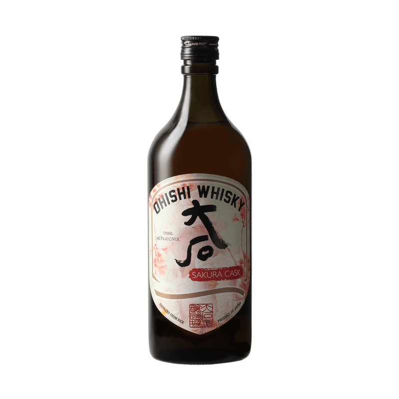 Ohishi Sakura Cask Japanese Whisky - ForWhiskeyLovers.com