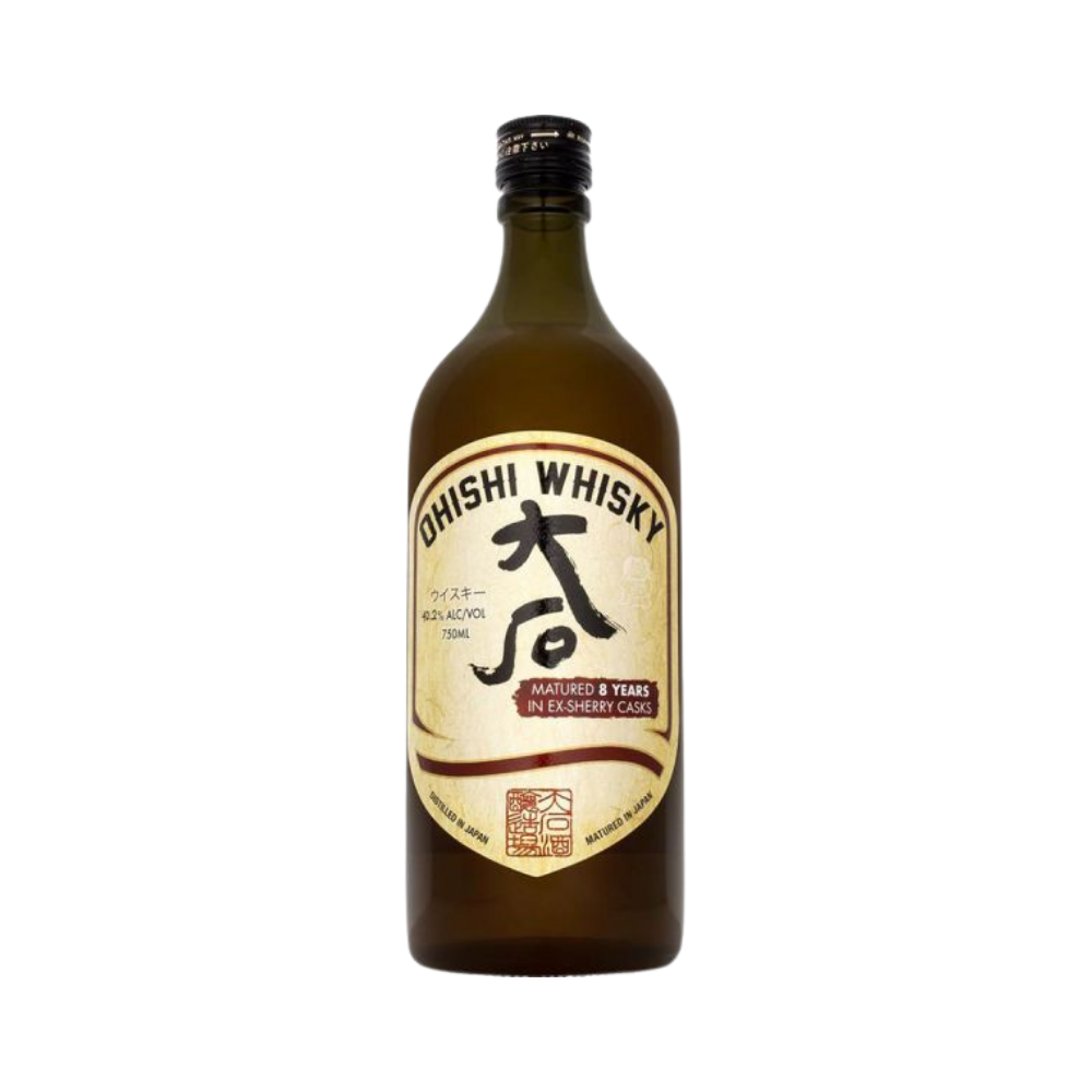 Ohishi Sherry Cask Whisky 8 yr 750ml - ForWhiskeyLovers.com