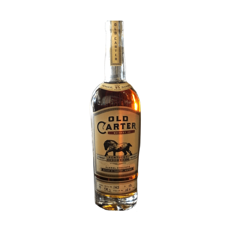 Old Carter 13 Year Old Single Barrel #79 Kentucky Straight Bourbon Whiskey - ForWhiskeyLovers.com