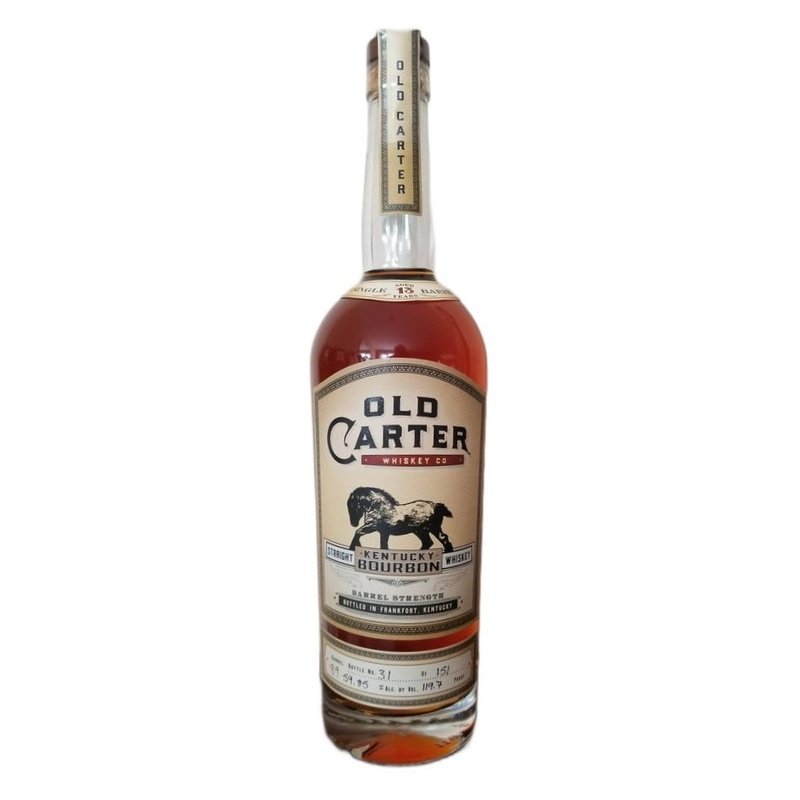 Old Carter 13 Year Old Single Barrel #89 Kentucky Straight Bourbon Whiskey - ForWhiskeyLovers.com