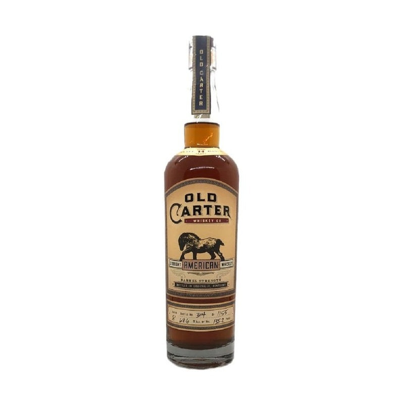 Old Carter 14 Year Old Small Batch No. 8 Straight American Whiskey - ForWhiskeyLovers.com