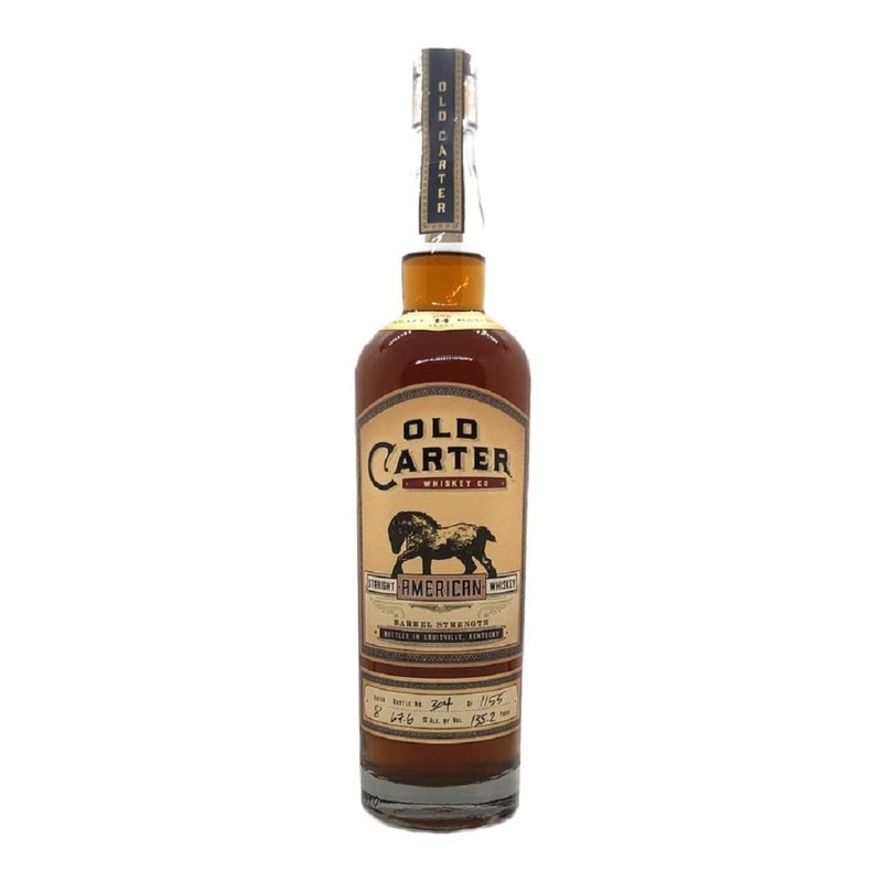 Old Carter 14 Year Old Small Batch No. 8 Straight American Whiskey - ForWhiskeyLovers.com