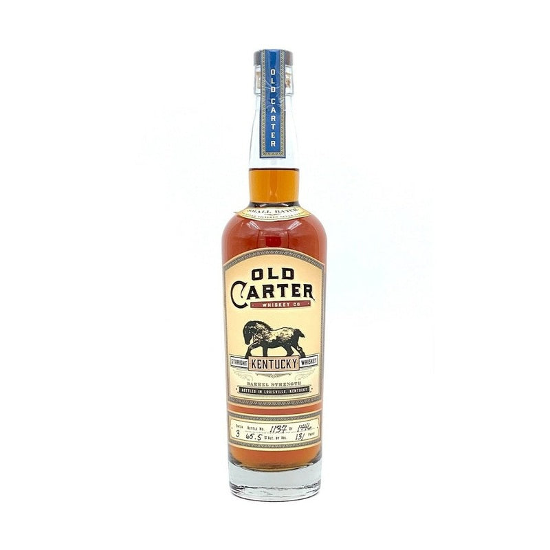 Old Carter Kentucky Straight Whiskey Batch #3 - ForWhiskeyLovers.com