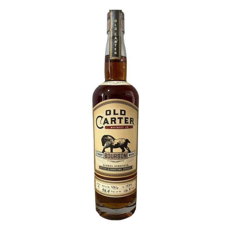 Old Carter Small Batch Straight Bourbon Whiskey Batch No. 9 - ForWhiskeyLovers.com