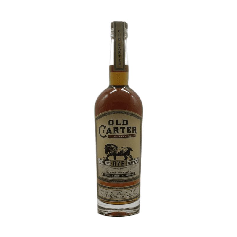 Old Carter Straight Rye Whiskey Batch No. 5 - ForWhiskeyLovers.com