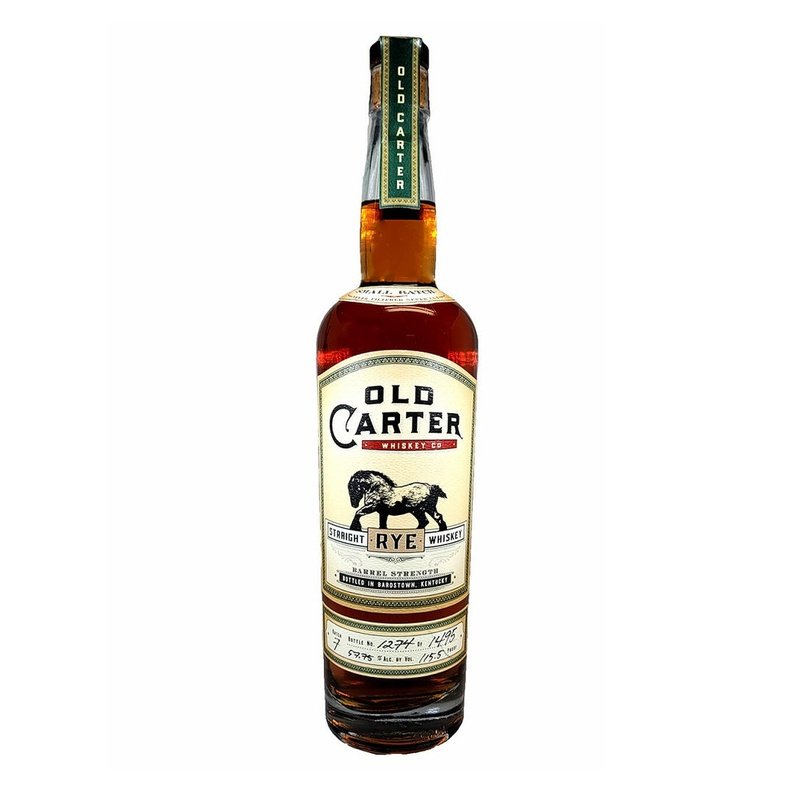 Old Carter Straight Rye Whiskey Batch No. 7 - ForWhiskeyLovers.com