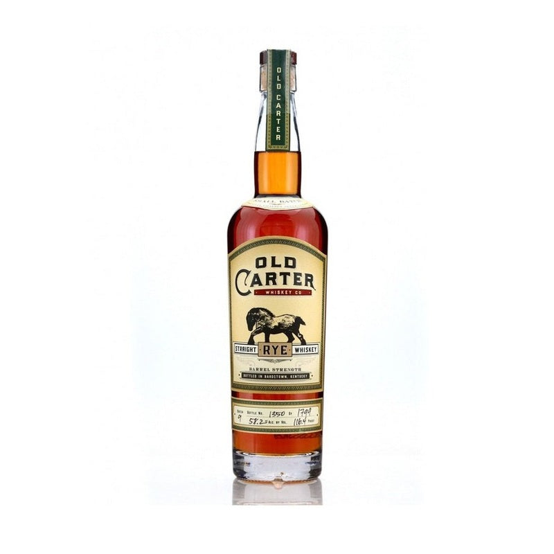 Old Carter Straight Rye Whiskey Batch No. 9 - ForWhiskeyLovers.com