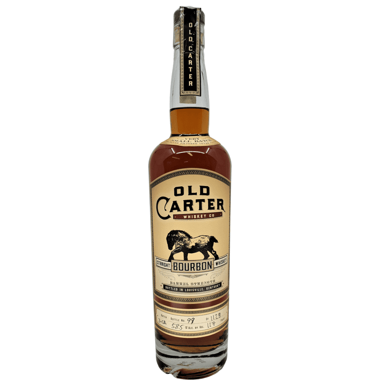 Old Carter Very Small Batch No. 3-CA Straight Bourbon Whiskey - ForWhiskeyLovers.com
