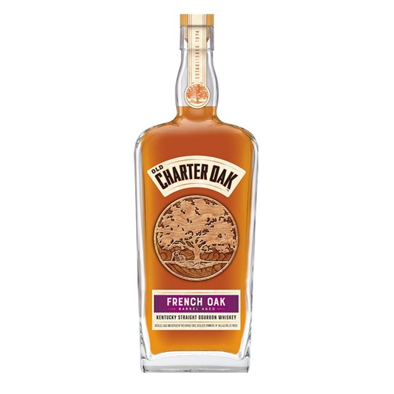 Old Charter Oak French Oak Kentucky Straight Bourbon Whiskey - ForWhiskeyLovers.com