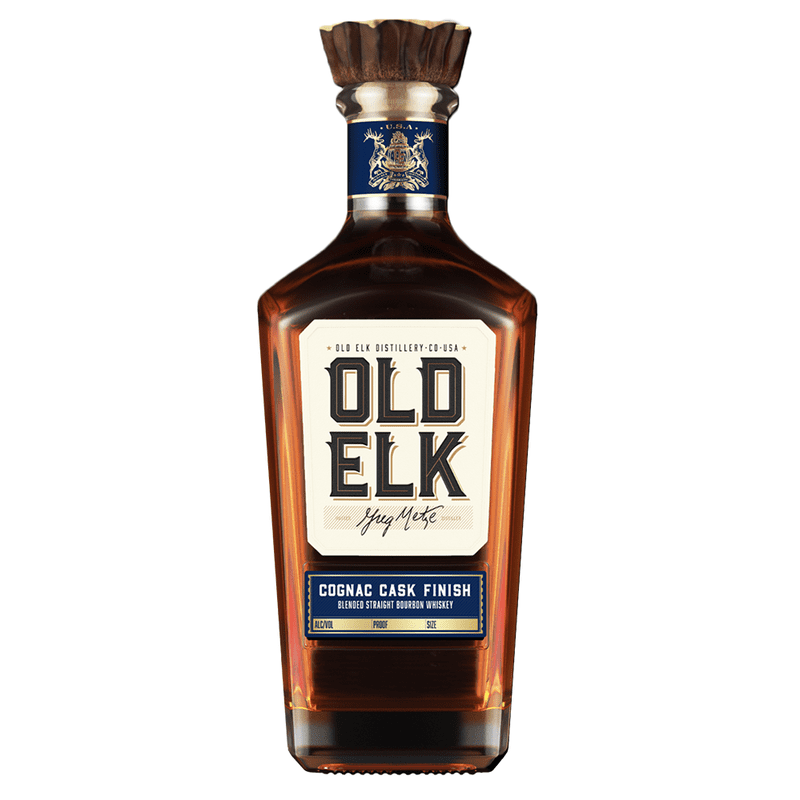 Old Elk Cognac Cask Finish Blended Straight Bourbon Whiskey - ForWhiskeyLovers.com