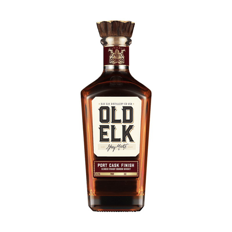 Old Elk Port Cask Finish Blended Straight Bourbon Whiskey - ForWhiskeyLovers.com