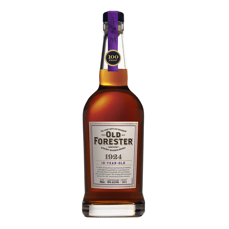 Old Forester 1924 10 Year Old Kentucky Straight Bourbon Whisky - ForWhiskeyLovers.com